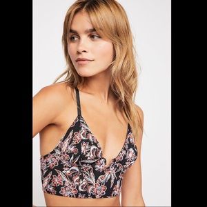 Free People Skylar Longline Bralette